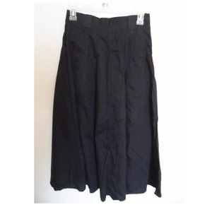 Vintage Separate Issue Women's 100% Cotton Elastic Waist Skirt - Size: 13/14